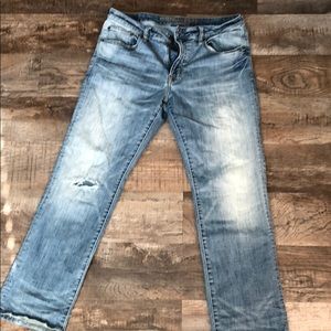 Men’s 34x30 AE original straight jeans
